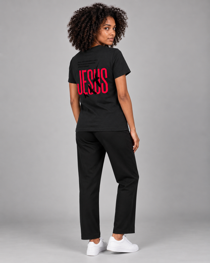 Jesus's Love – T-shirt de Manga Curta | Caminho Collection | Sheepfy