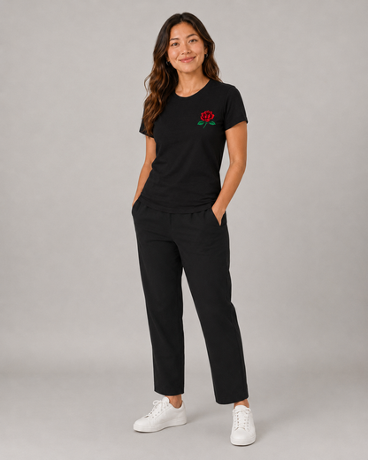 Risen Roses – T-shirt de Manga Curta | Caminho Collection | Sheepfy