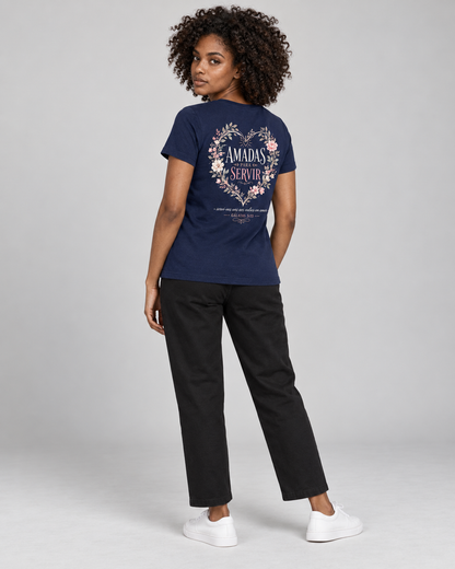 Amadas para Servir – T-shirt de Manga Curta | Caminho Collection | Sheepfy