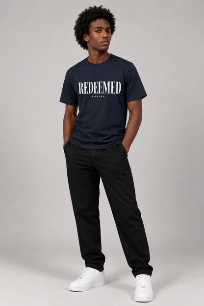 Redeemed – T-shirt de Manga Curta | Caminho Collection | Sheepfy