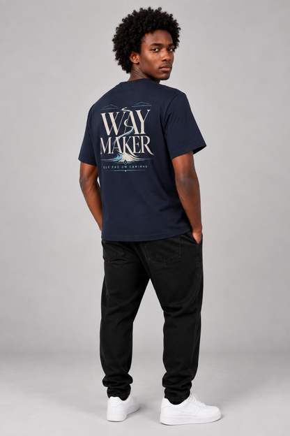 Way Maker – T-shirt de Manga Curta | Caminho Collection | Sheepfy
