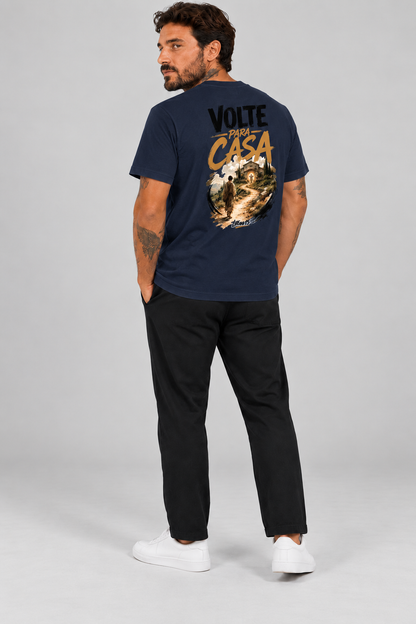 Volte para Casa – T-shirt de Manga Curta | Caminho Collection | Sheepfy
