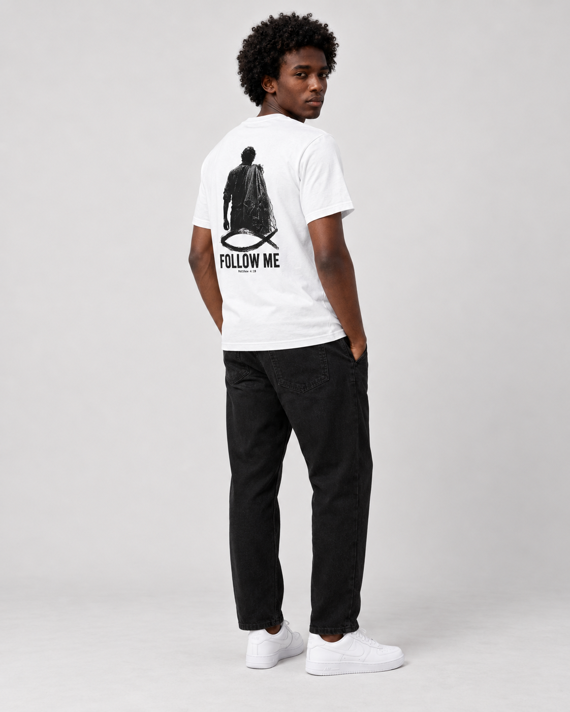 Follow Me – T-shirt de Manga Curta | Caminho Collection | Sheepfy