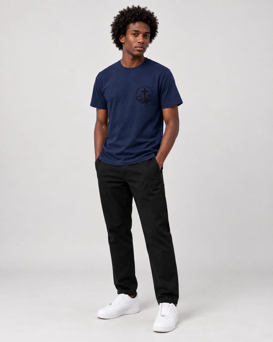 Faith – T-shirt de Manga Curta | Caminho Collection | Sheepfy