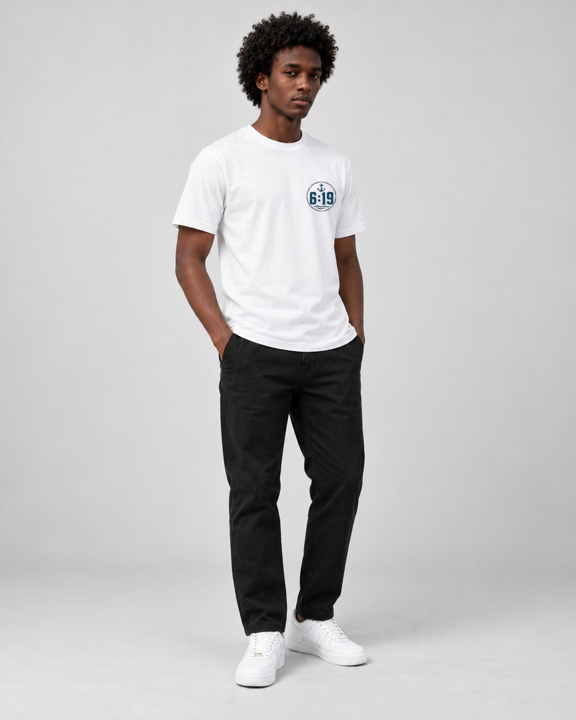 Firme na Tempestade – T-shirt de Manga Curta | Caminho Collection | Sheepfy