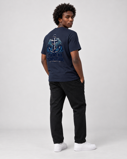Firme na Tempestade – T-shirt de Manga Curta | Caminho Collection | Sheepfy