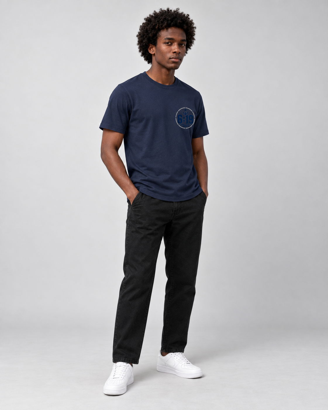 Firme na Tempestade – T-shirt de Manga Curta | Caminho Collection | Sheepfy