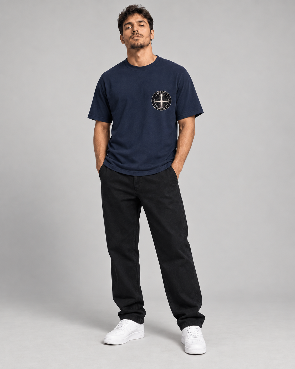 The Way – T-shirt de Manga Curta | Caminho Collection | Sheepfy