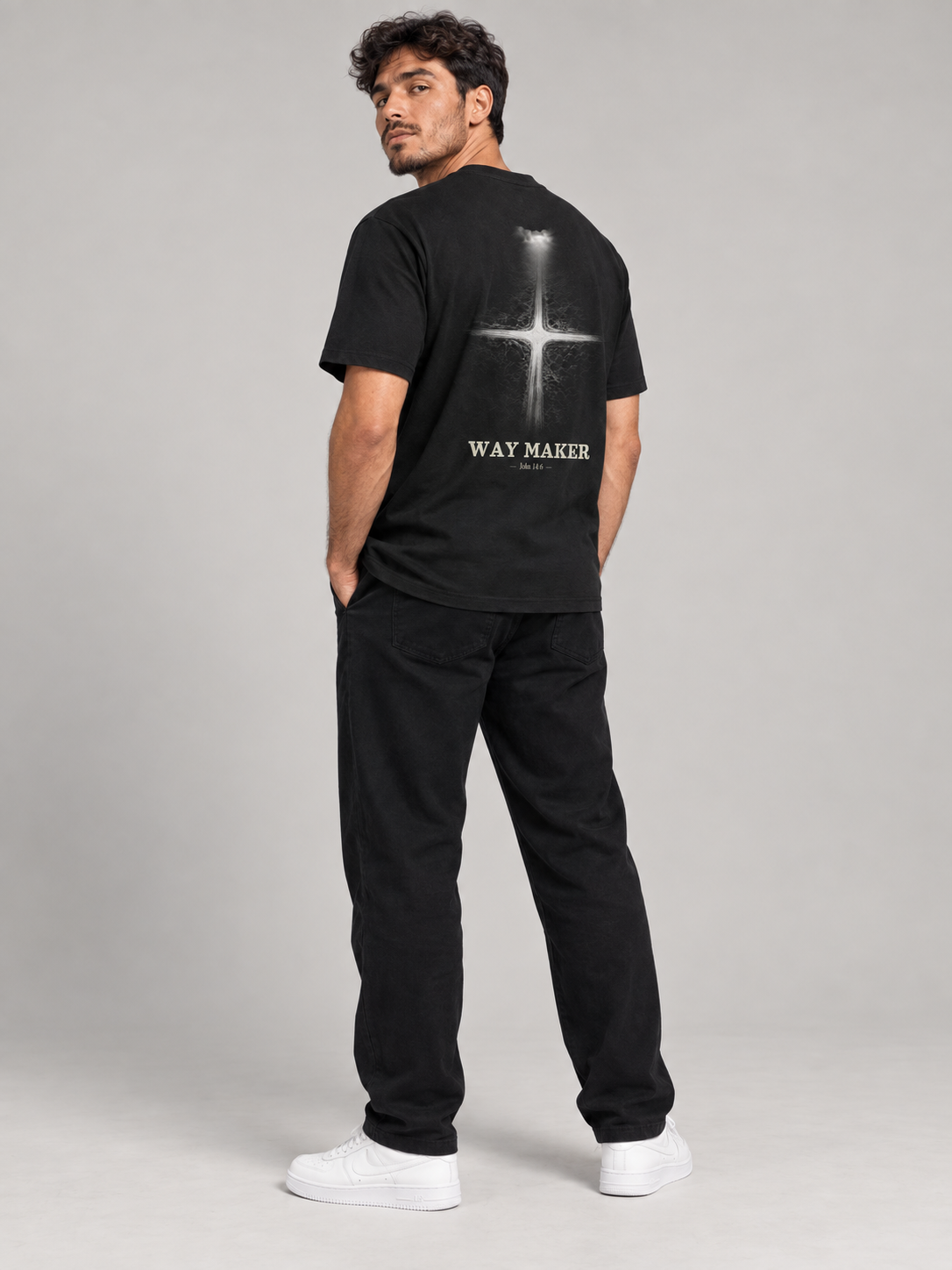 The Way – T-shirt de Manga Curta | Caminho Collection | Sheepfy