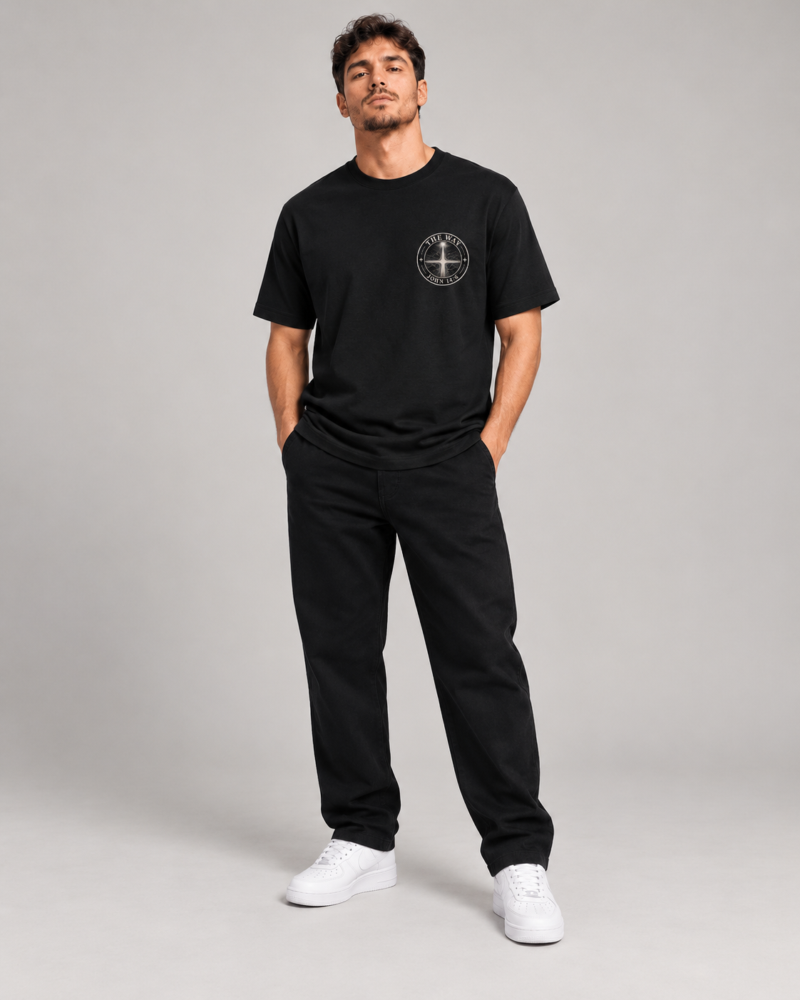 The Way – T-shirt de Manga Curta | Caminho Collection | Sheepfy