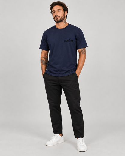 Faith > 99 – T-shirt de Manga Curta | Caminho Collection | Sheepfy