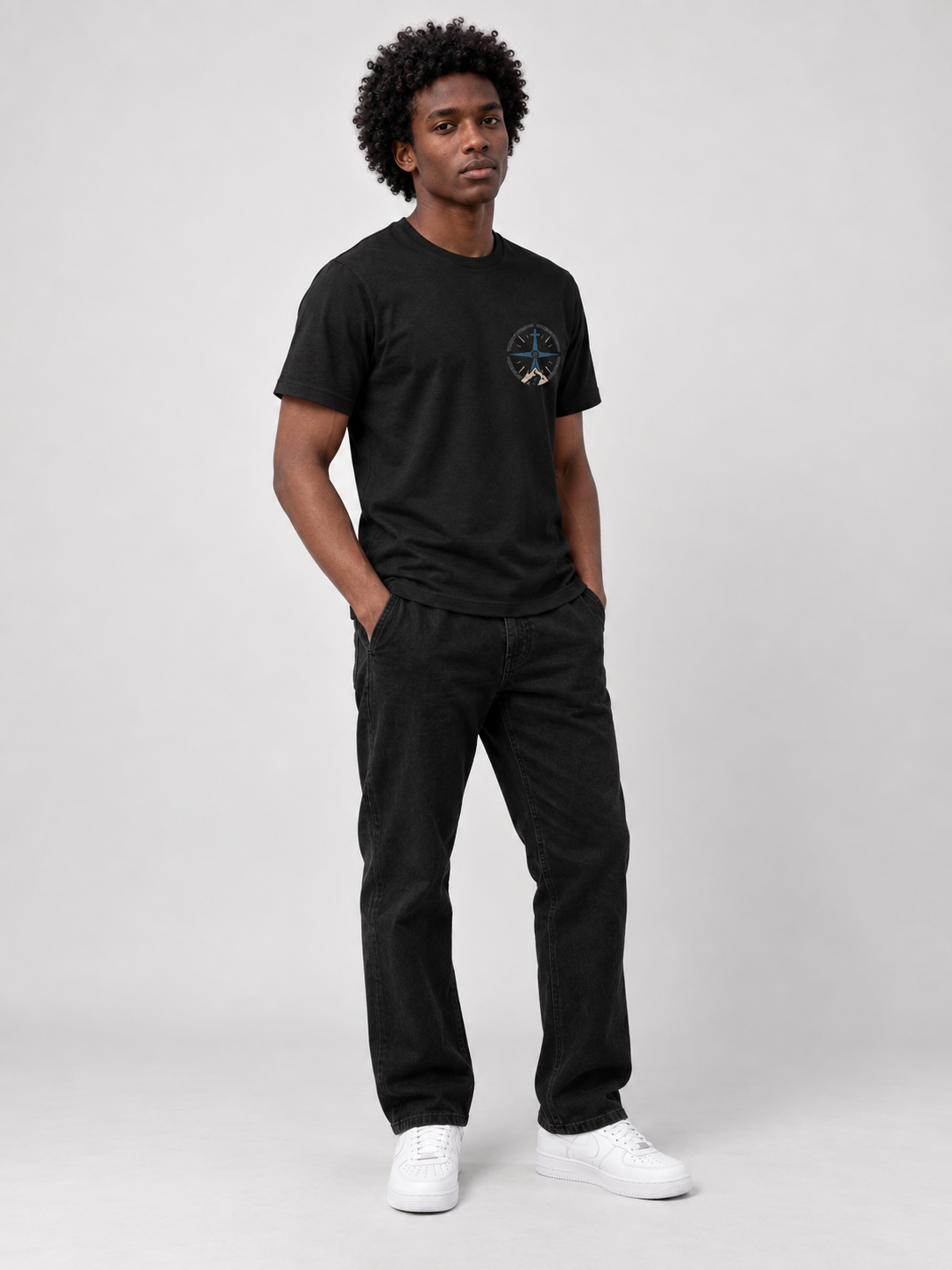Faith Trail – T-shirt de Manga Curta | Caminho Collection | Sheepfy