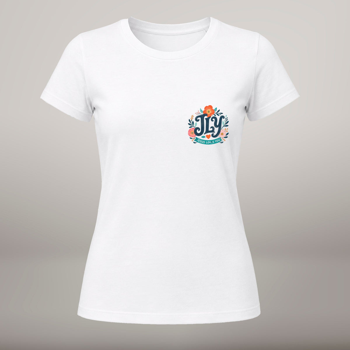 You Are Loved by Jesus – T-shirt de Manga Curta | Caminho Collection | Sheepfy
