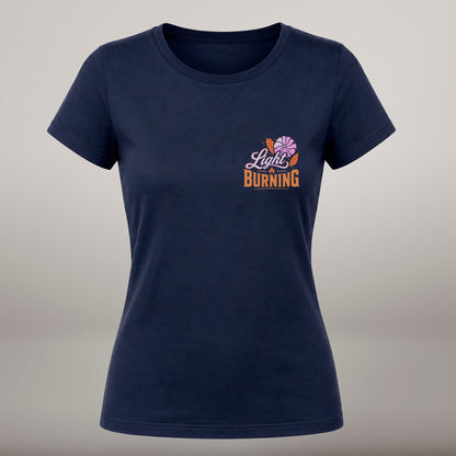 Keep Your Light Burning – T-shirt de Manga Curta | Caminho Collection | Sheepfy