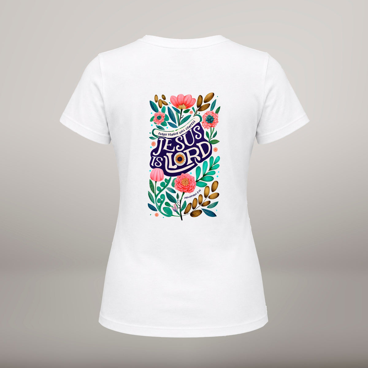 Jesus Is Lord – T-shirt de Manga Curta | Caminho Collection | Sheepfy