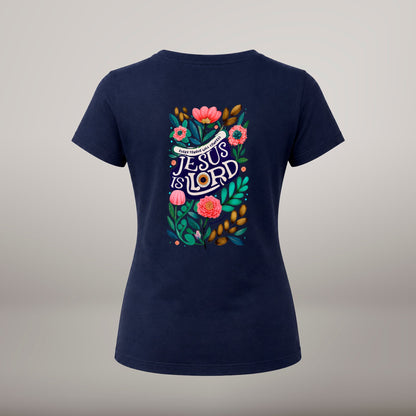 Jesus Is Lord – T-shirt de Manga Curta | Caminho Collection | Sheepfy