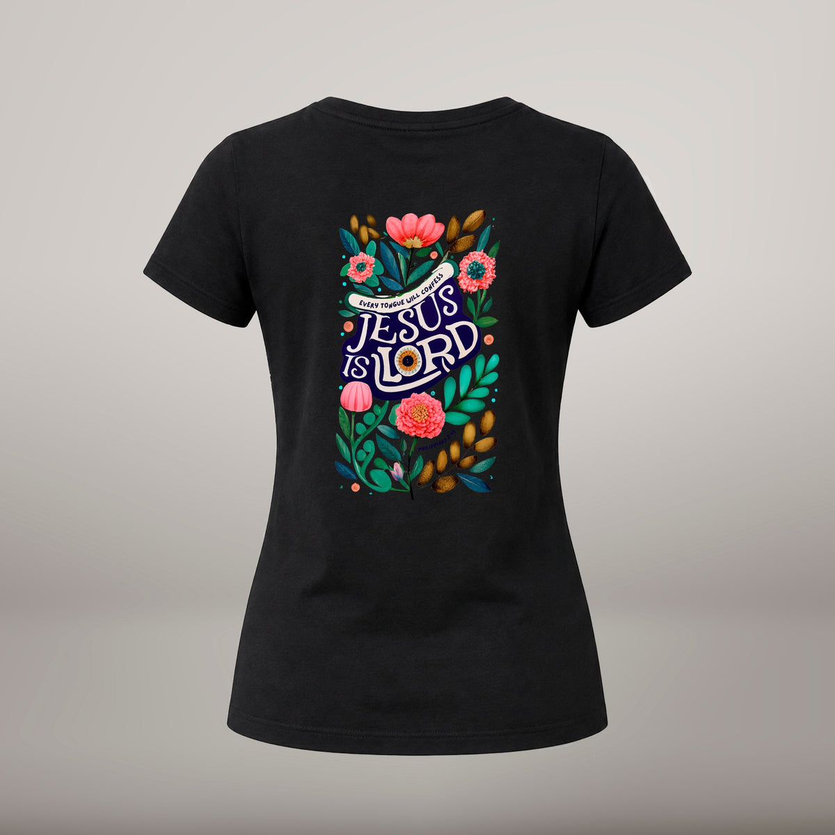 Jesus Is Lord – T-shirt de Manga Curta | Caminho Collection | Sheepfy