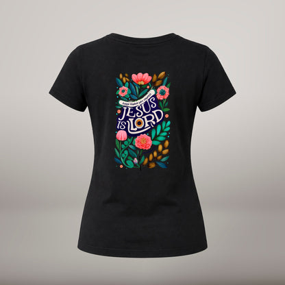Jesus Is Lord – T-shirt de Manga Curta | Caminho Collection | Sheepfy