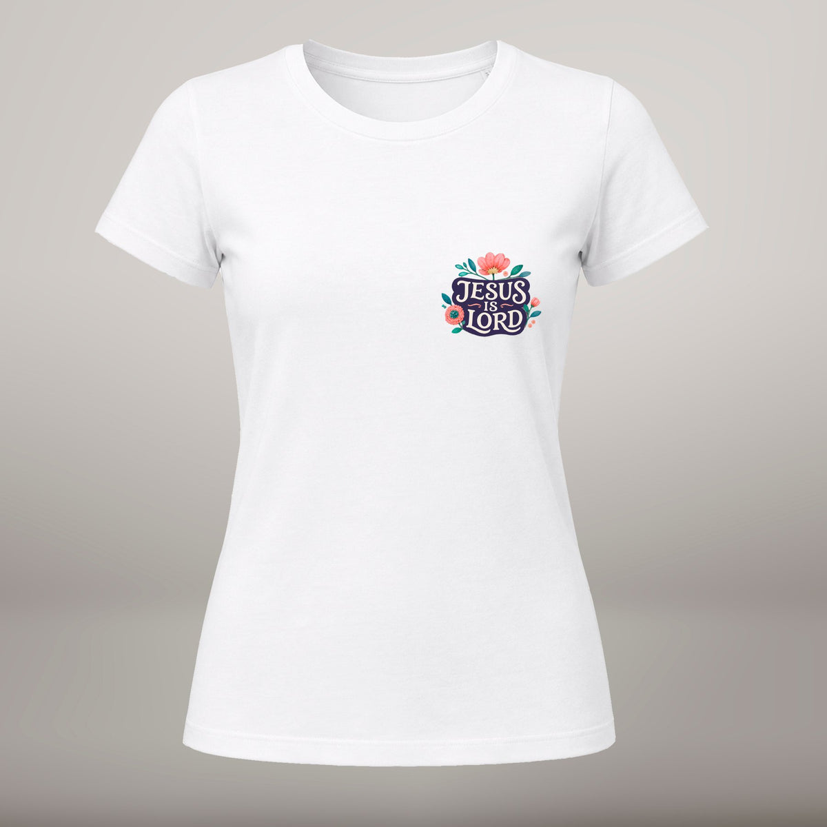 Jesus Is Lord – T-shirt de Manga Curta | Caminho Collection | Sheepfy
