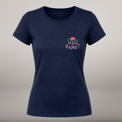 Jesus Is Lord – T-shirt de Manga Curta | Caminho Collection | Sheepfy