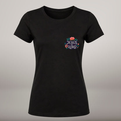 Jesus Is Lord – T-shirt de Manga Curta | Caminho Collection | Sheepfy