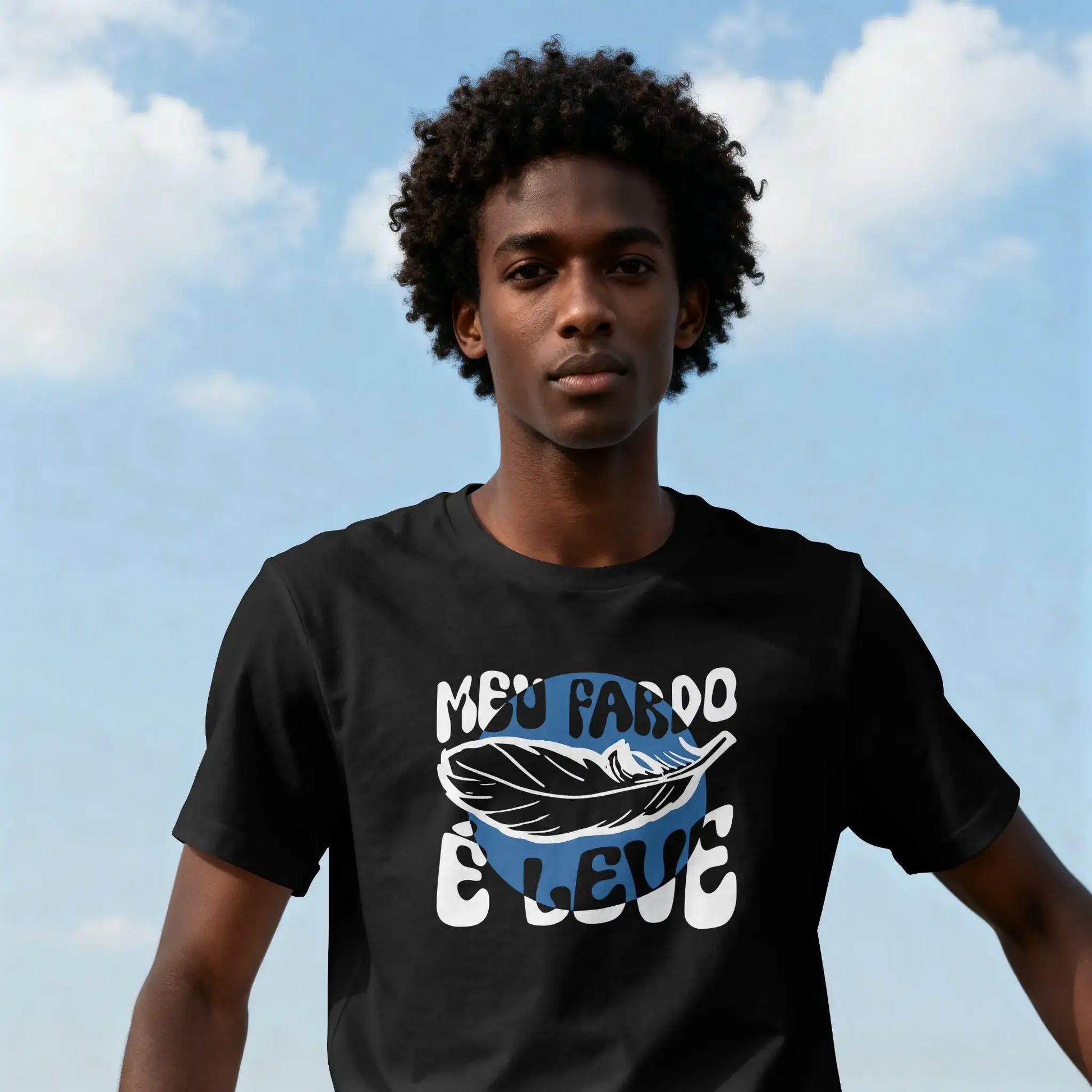 T-shirt de manga curta - Meu Fardo é Leve - Epistle Edition