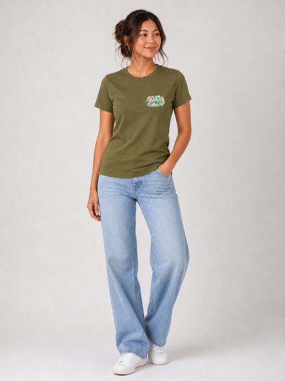 Saved by His Amazing Grace – T-shirt de Manga Curta | Caminho Collection | Sheepfy