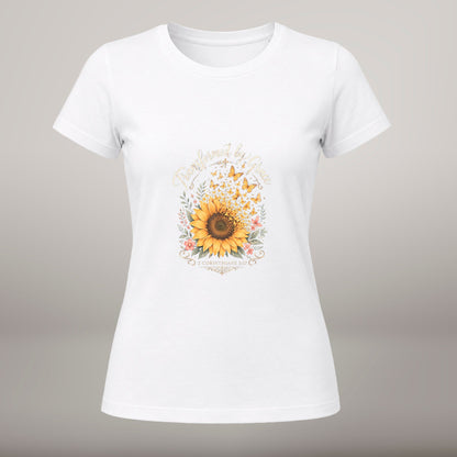 Transformed by Grace – T-shirt de Manga Curta | Caminho Collection | Sheepfy