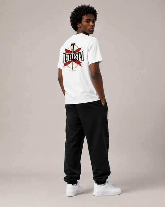 TETELESTAI – T-shirt de Manga Curta | Caminho Collection | Sheepfy