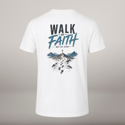 Faith Trail – T-shirt de Manga Curta | Caminho Collection | Sheepfy