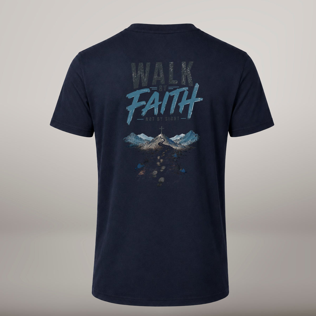 Faith Trail – T-shirt de Manga Curta | Caminho Collection | Sheepfy