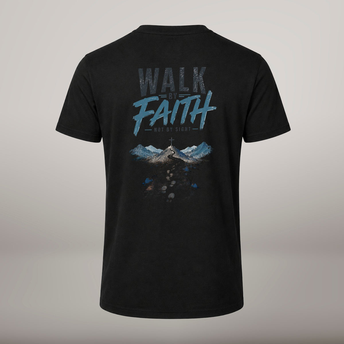 Faith Trail – T-shirt de Manga Curta | Caminho Collection | Sheepfy