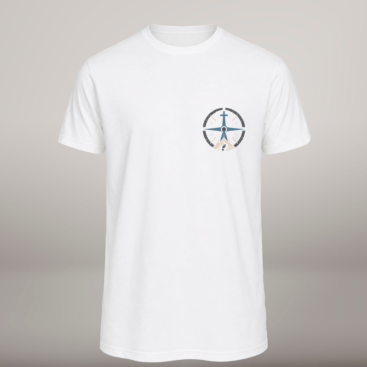 Faith Trail – T-shirt de Manga Curta | Caminho Collection | Sheepfy