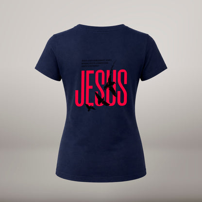 Jesus's Love – T-shirt de Manga Curta | Caminho Collection | Sheepfy