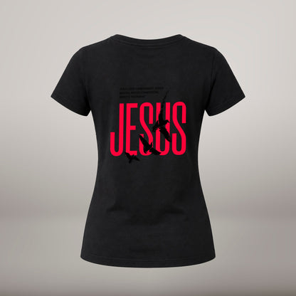Jesus's Love – T-shirt de Manga Curta | Caminho Collection | Sheepfy