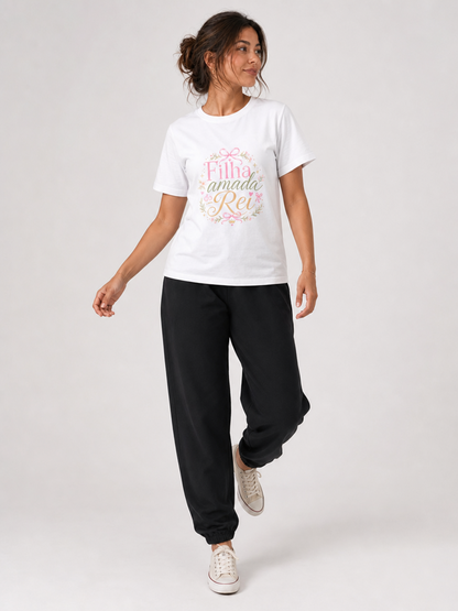 Filha Amada do Rei – T-shirt de Manga Curta | Caminho Collection | Sheepfy