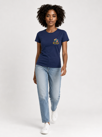 Be Still and Know – T-shirt de Manga Curta | Caminho Collection | Sheepfy