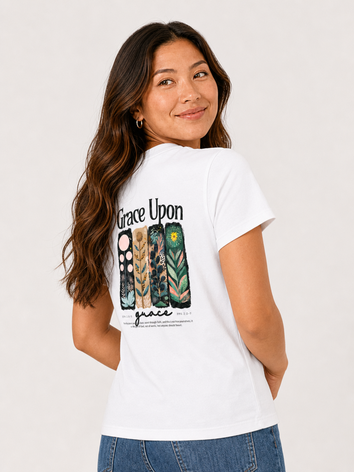 Riquezas da Graça – T-shirt de Manga Curta | Caminho Collection | Sheepfy