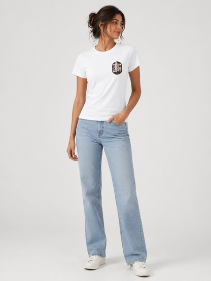On Earth as It Is in Heaven – T-shirt de Manga Curta | Caminho Collection | Sheepfy