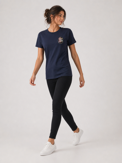 On Earth as It Is in Heaven – T-shirt de Manga Curta | Caminho Collection | Sheepfy