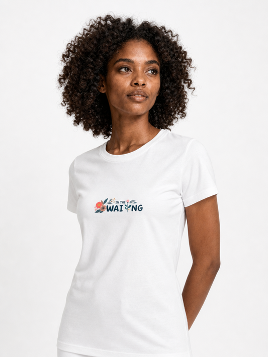 In the Waiting – T-shirt de Manga Curta | Caminho Collection | Sheepfy