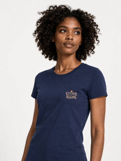 Esther Rising – T-shirt de Manga Curta | Caminho Collection | Sheepfy