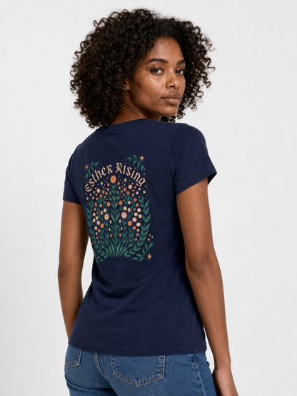 Esther Rising – T-shirt de Manga Curta | Caminho Collection | Sheepfy