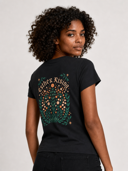 Esther Rising – T-shirt de Manga Curta | Caminho Collection | Sheepfy