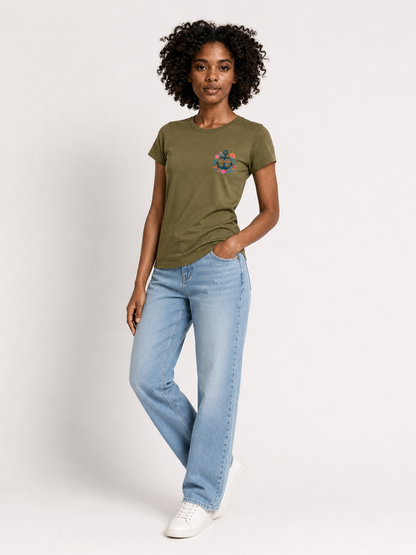 My Soul Has Found Its Anchor – T-shirt de Manga Curta | Caminho Collection | Sheepfy