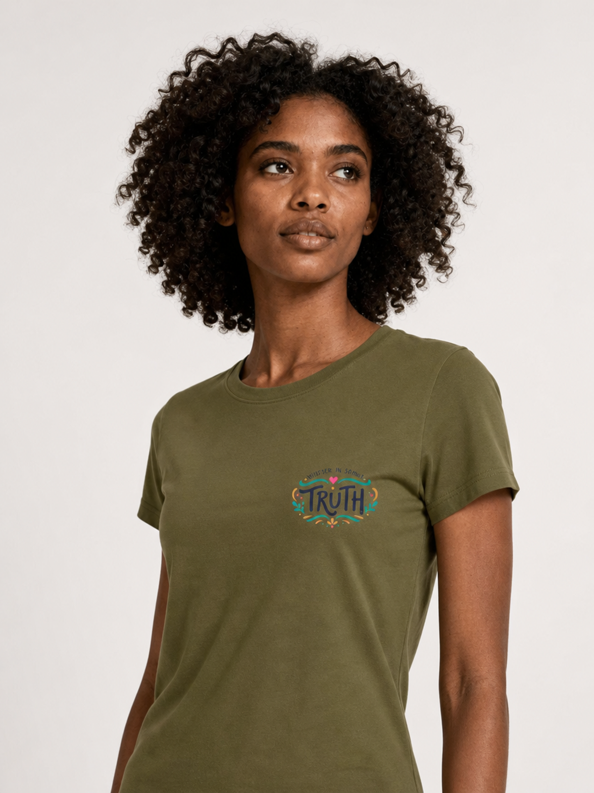 Worship in Spirit and Truth – T-shirt de Manga Curta | Caminho Collection | Sheepfy