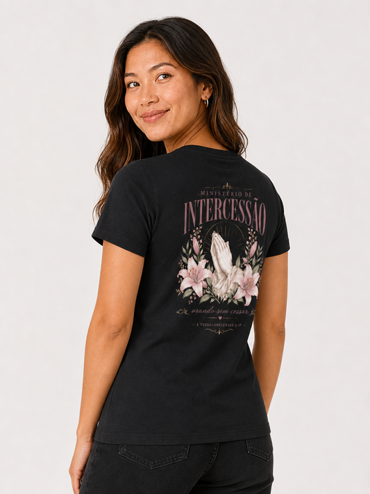 Intercessão – T-shirt de Manga Curta | Caminho Collection | Sheepfy