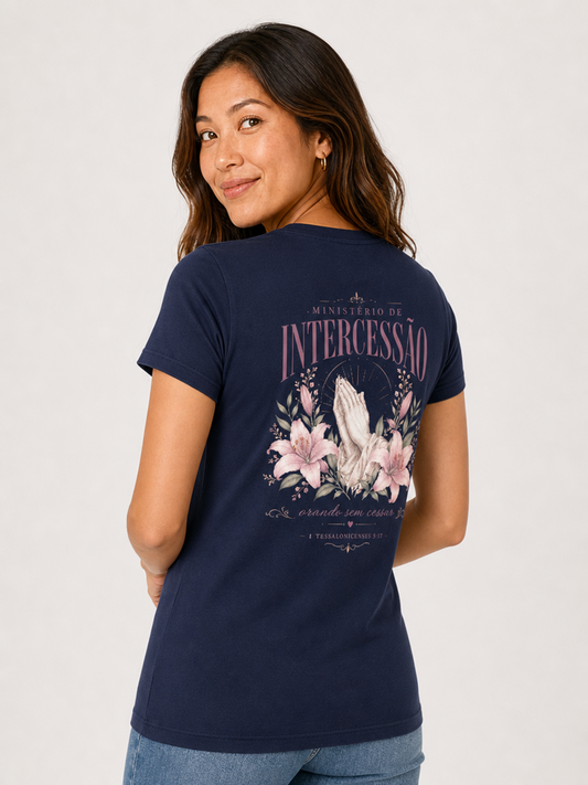 Intercessão – T-shirt de Manga Curta | Caminho Collection | Sheepfy