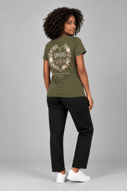 Amadas para Servir – T-shirt cristã de mulher – foto 5