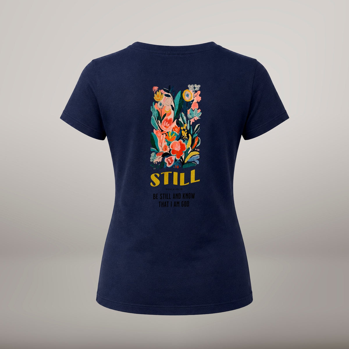 Be Still and Know – T-shirt de Manga Curta | Caminho Collection | Sheepfy - Sheepfy